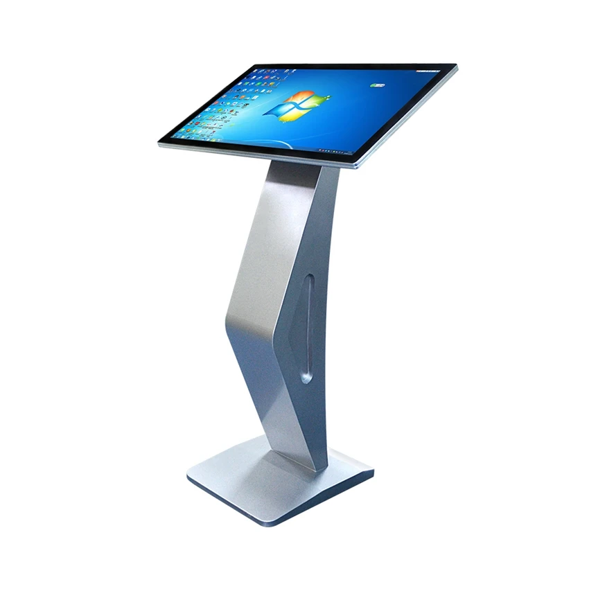 New design advertisement interactive touch screen monitor self service restaurant kiosk with great price