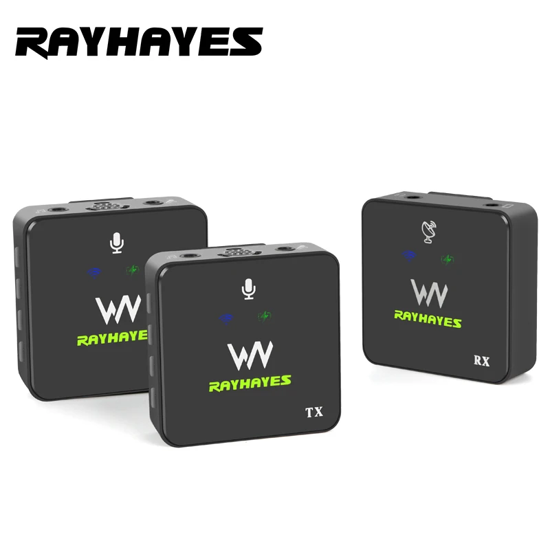 Беспроводной микрофон RAYAHYES для обучения записи интервью