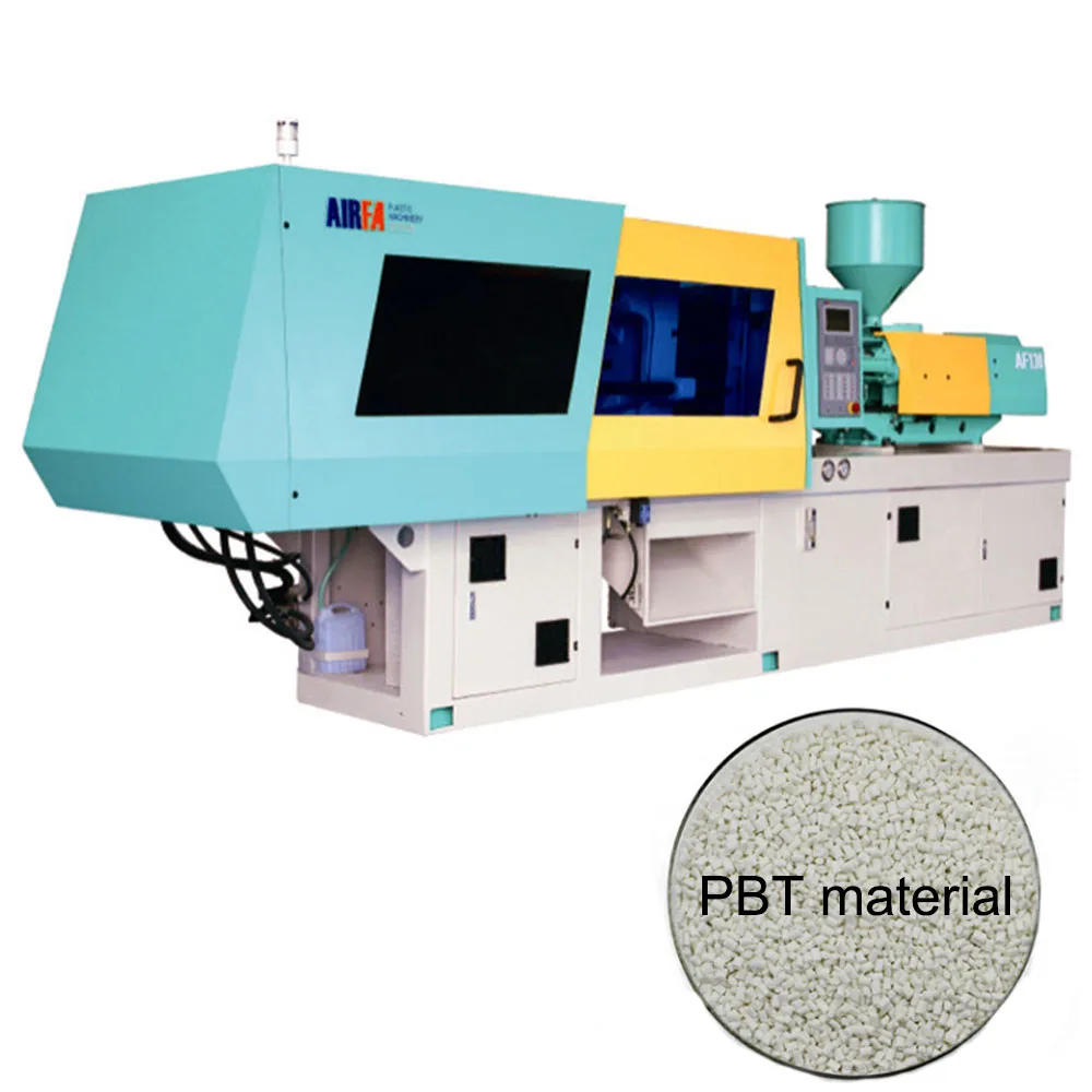 Polybutylene terephthalate 30% glass fiber reinforced flame retardant PBT use in plastic injection molding machine