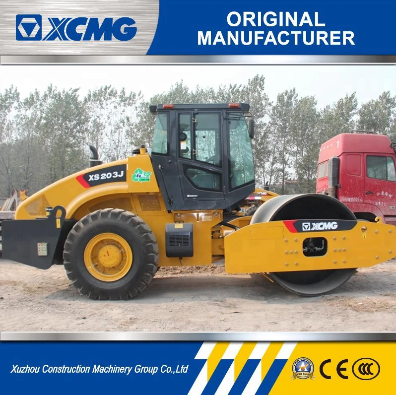 XCMG XS203J Chinese vibratory roller compactor