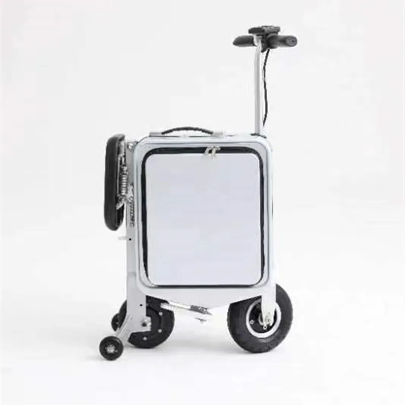 smart products intelligent suitcase auto follow finger print lock luggage set with USB charge port follow me suitcase