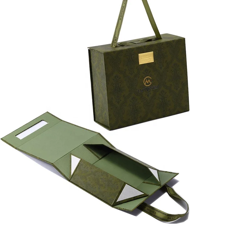 Custom size luxury folding gift box cardboard rigid hardbox magnetbox matt magnetic box packaging with logo