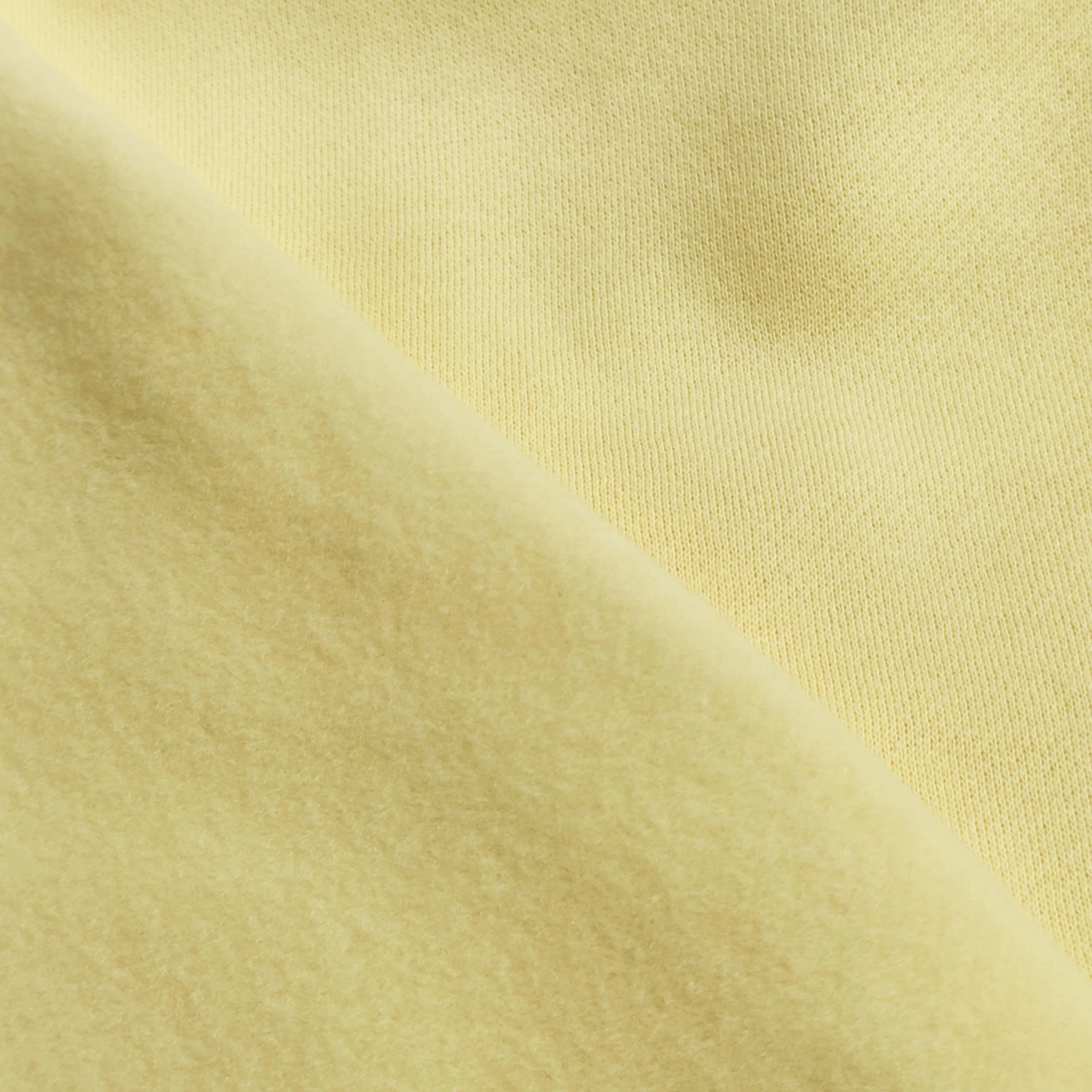 new product winter fabric 70% cotton 30% polyester CVC terry fabric 380g  knit fleece hoodie fabrics