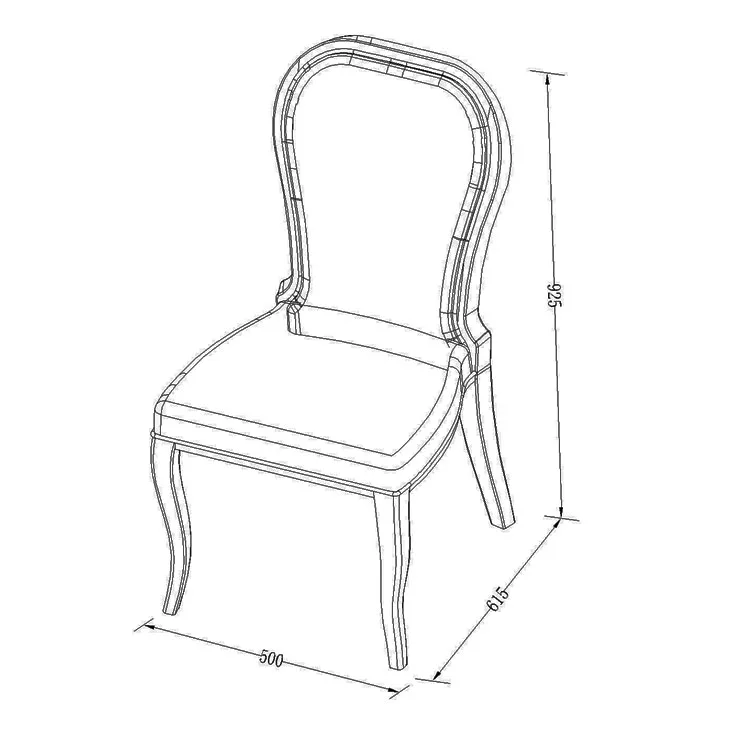 
Custom Home Chair Designer Dining Chair Fashion Furniture Upholstered Leather Nordic Dining Chair 