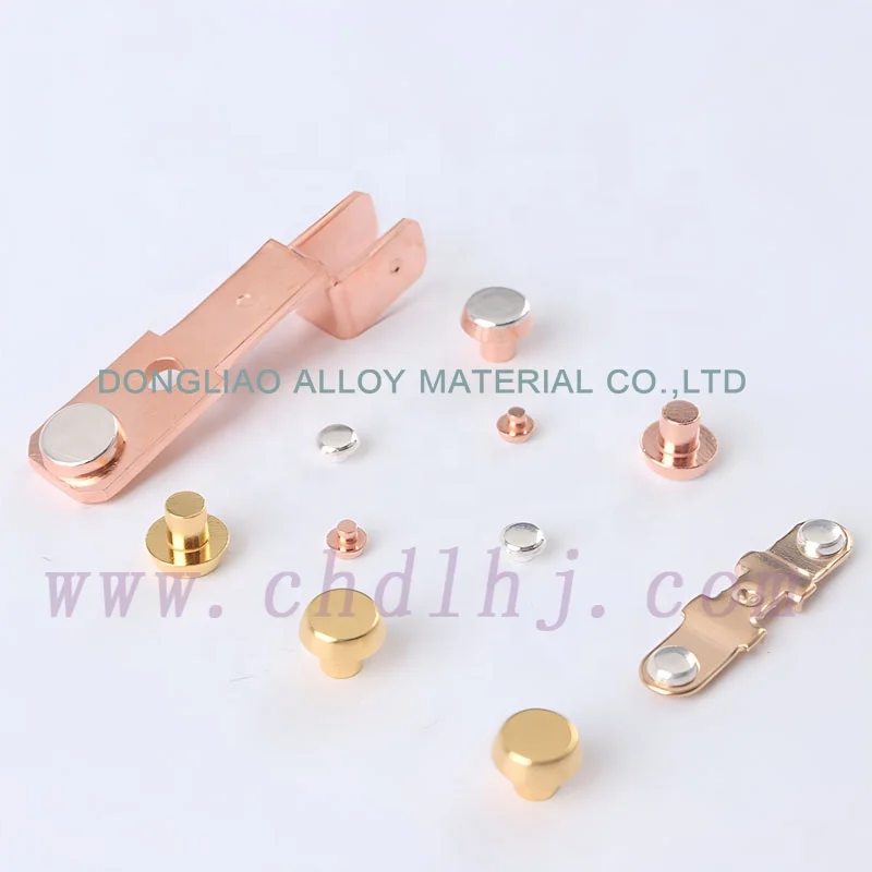 Widely Used Utility Silver Contact Rivets for Electrical Equipments/Relays/Switches