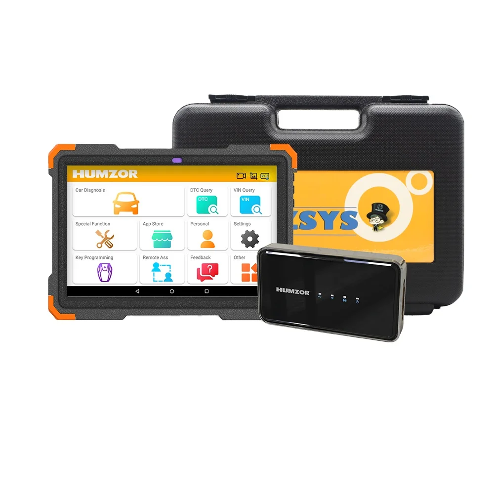 Auto Diagnostic Tool HUMZOR NS366S OBD2 Tablet Scanner with 17 Special Functions Full System Diagnosis