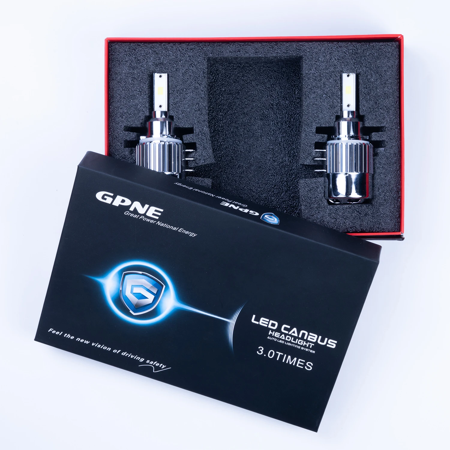  GPNE H15 76W/Pair 8000LM Seoul Y19 CSP Chip LED Headlight 6000k 6500k Hi-Lo Beam Car Headlights Bulb