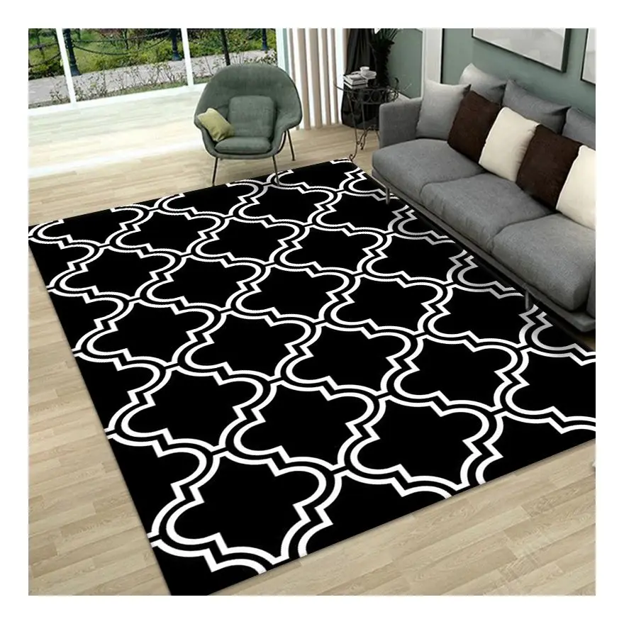 BL area rug home decor large size rec carpets rugs for living room 3D printed rug carpet for outdoor anti slip door mat