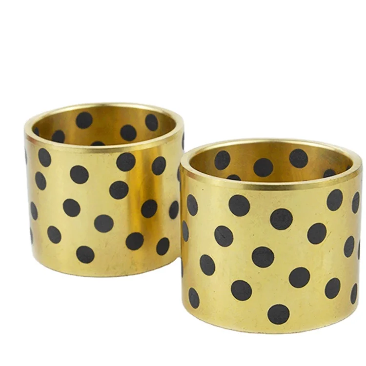 Высококачественный бесмасляный самосмазывающийся подшипник с заглушкой латунный подшипник карбоновая втулка графитовые втулки втулка Подшипник