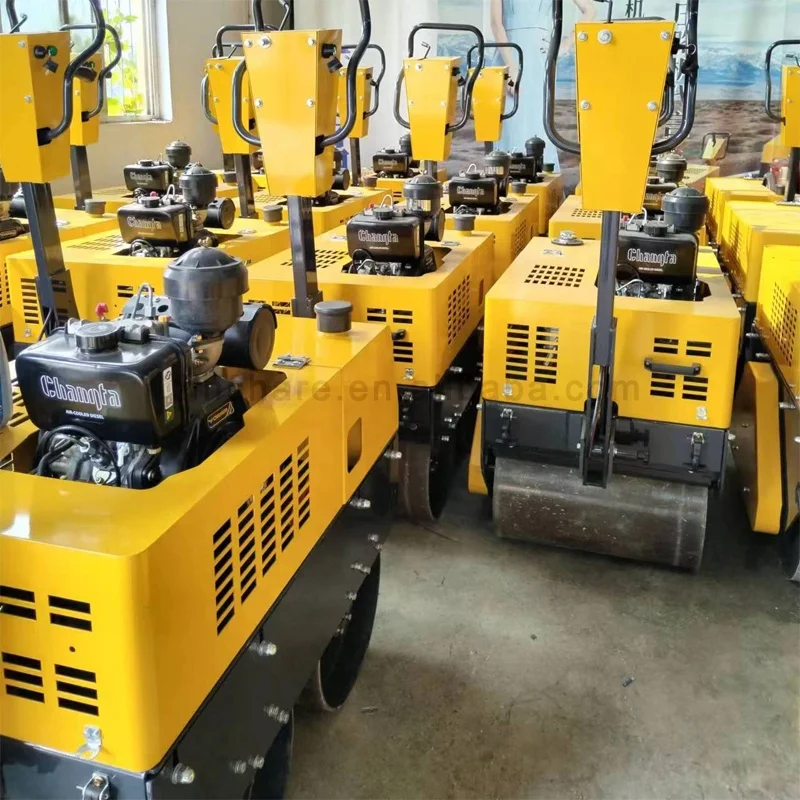 Diesel Road Roller Vibrating Drum Road Roller Machine