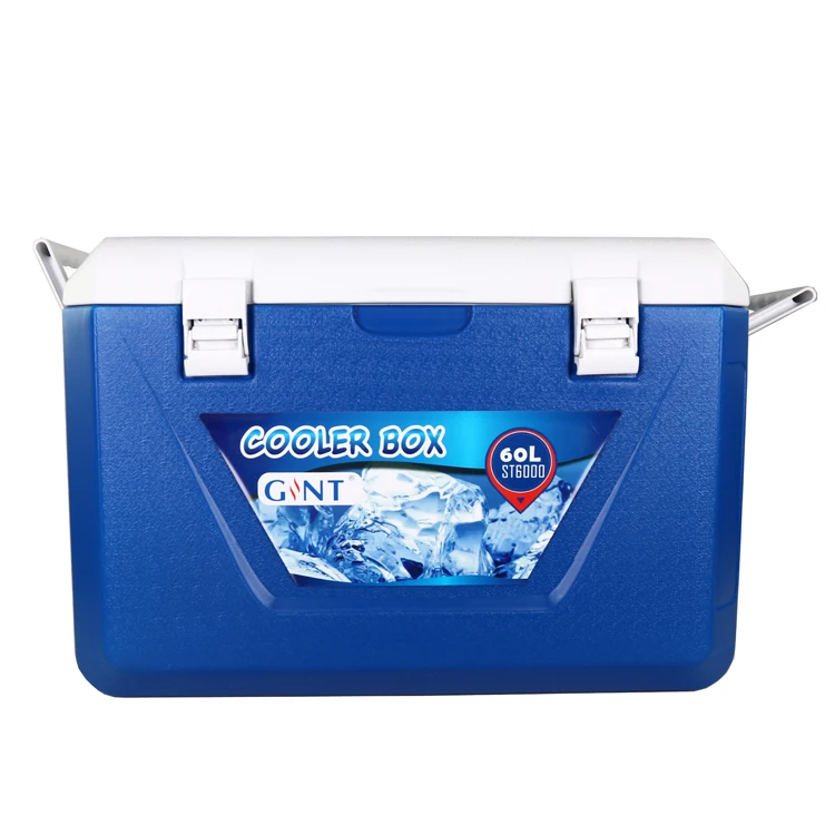 
60Lplastic fishing cooler box 