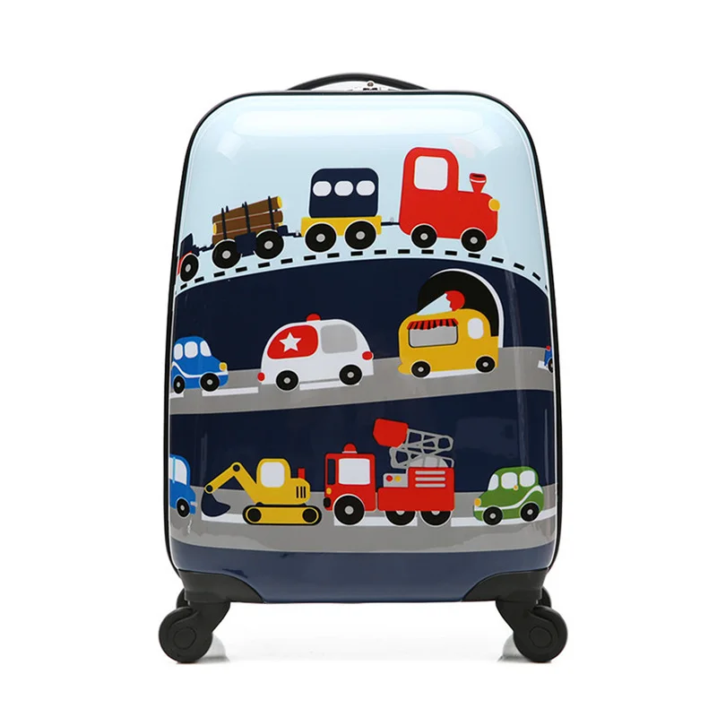 
Children pc custom pattern ride on suitcase trolley kids luggage for travel 