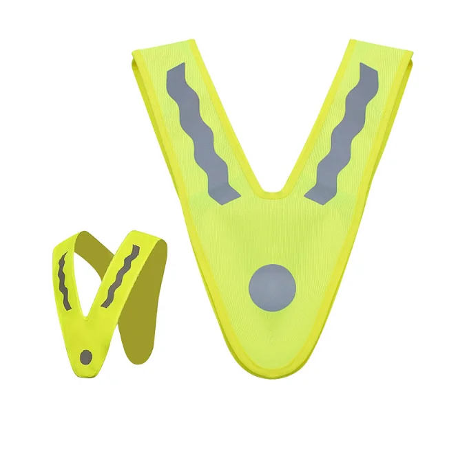 Night riding safety protection reflective clothing Children shoulder reflective vest