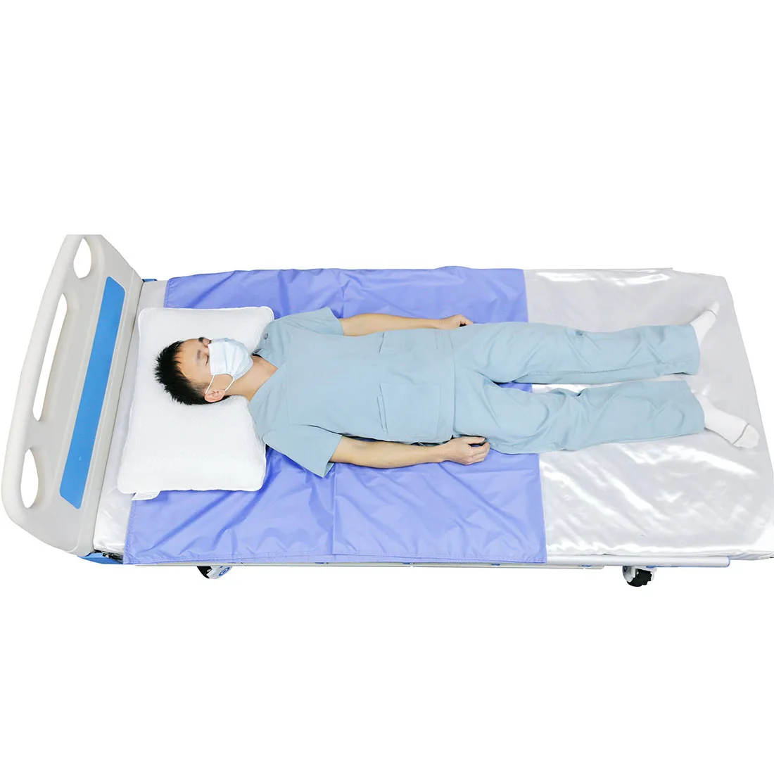 Больничное местоположение простыня для пациента переводная скользящая простыня ISO13485 скользящая поверхность легко перемещается в кровати при высокой температуре мытья