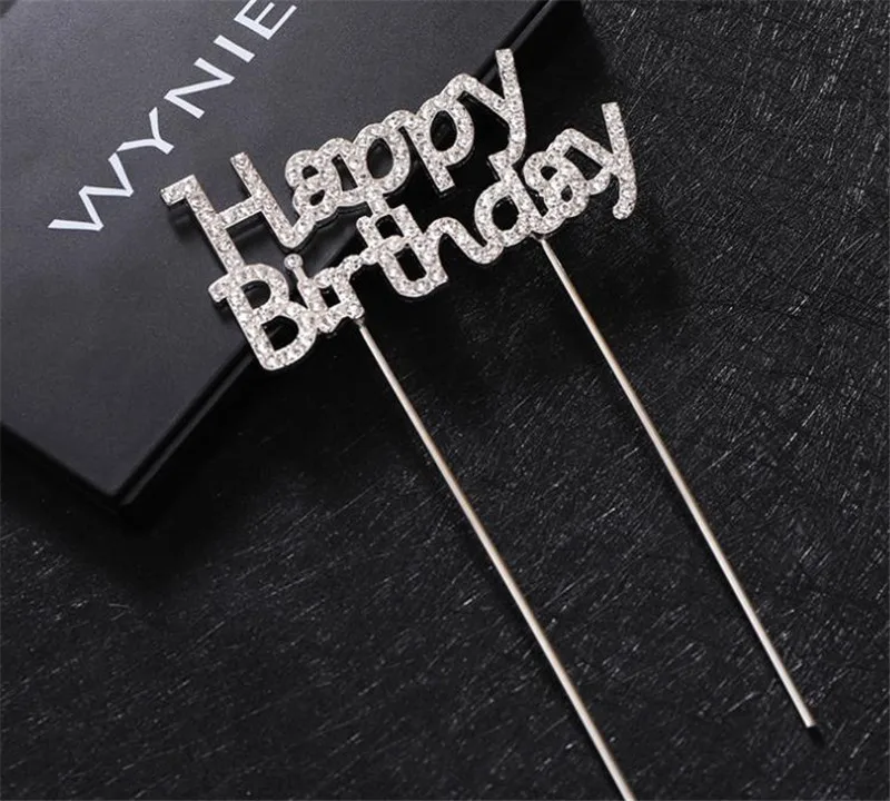 Cross-border Happy Birthday Cake Brand Crystal Cake Party