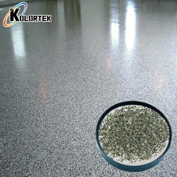 Kolortek Resin Epoxy Floor Color Chips Garage Chip Flakes