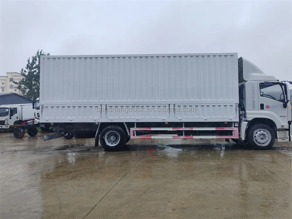 Isuzu GIGA 4x2 10tons payload Wing van cargo truck for goods transportation factory price