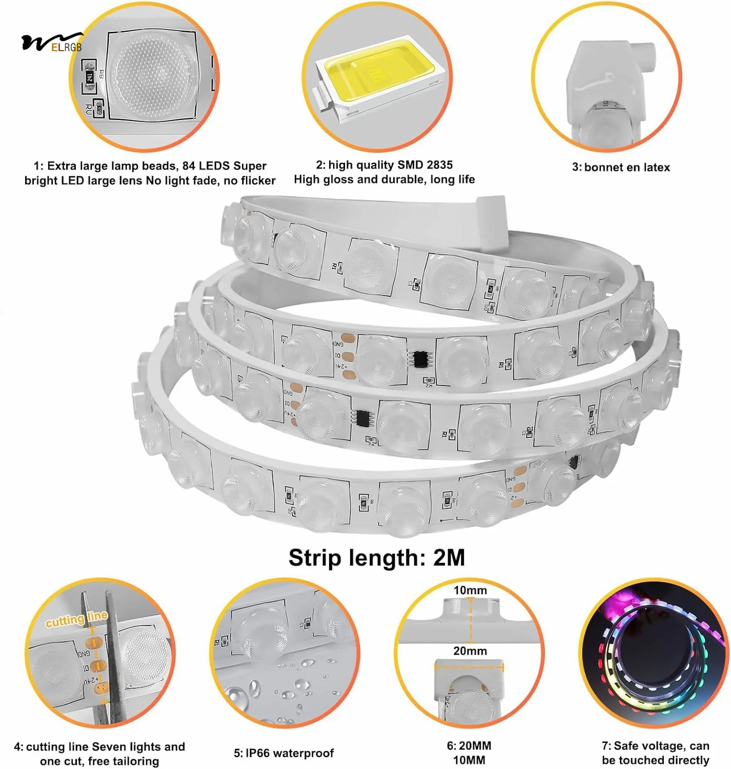 Camping lamp Telescopic and Collapsible Camping Lanterns with 2 Light Sources Mobile Lighting 10000mAh Battery Flash Light