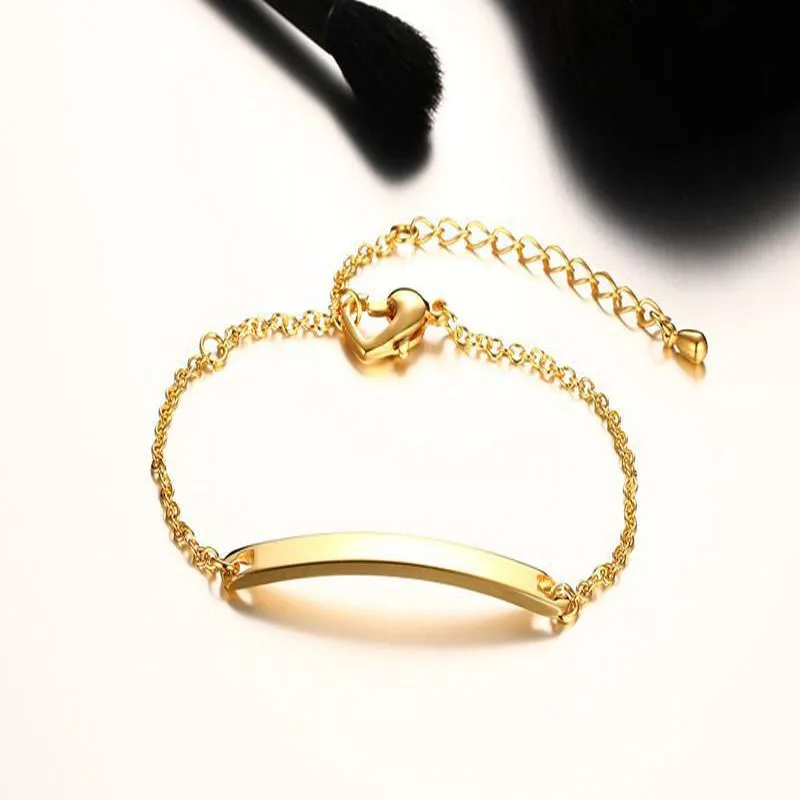 YAZS Wholesale Color Crystal Health Brazilian Wedding Custom Letter Bracelet Chain Trendy Fine Jewelry Cuff