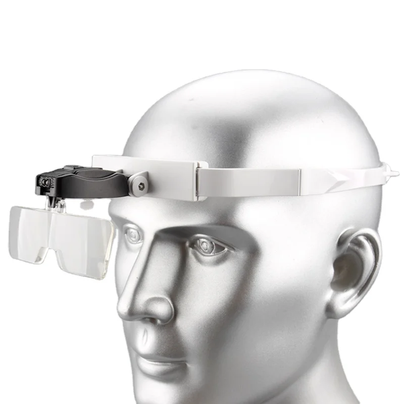 TH-9201 Head Mounted Professional High Power Head New Design LED Headband Magnifier