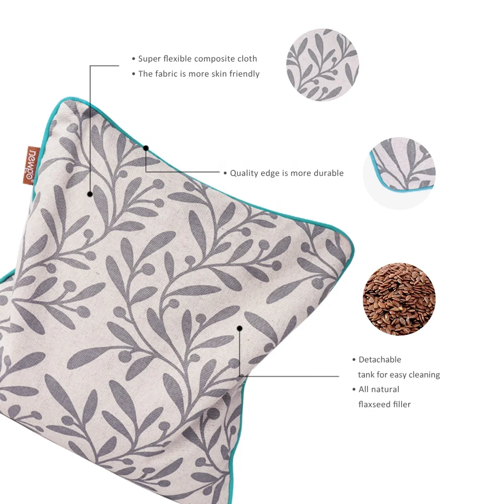 Heating Pad Natural Wheat Seeds Moist Heat therapy Pillow Microwavable Hot Therapy Relief Hot Pack