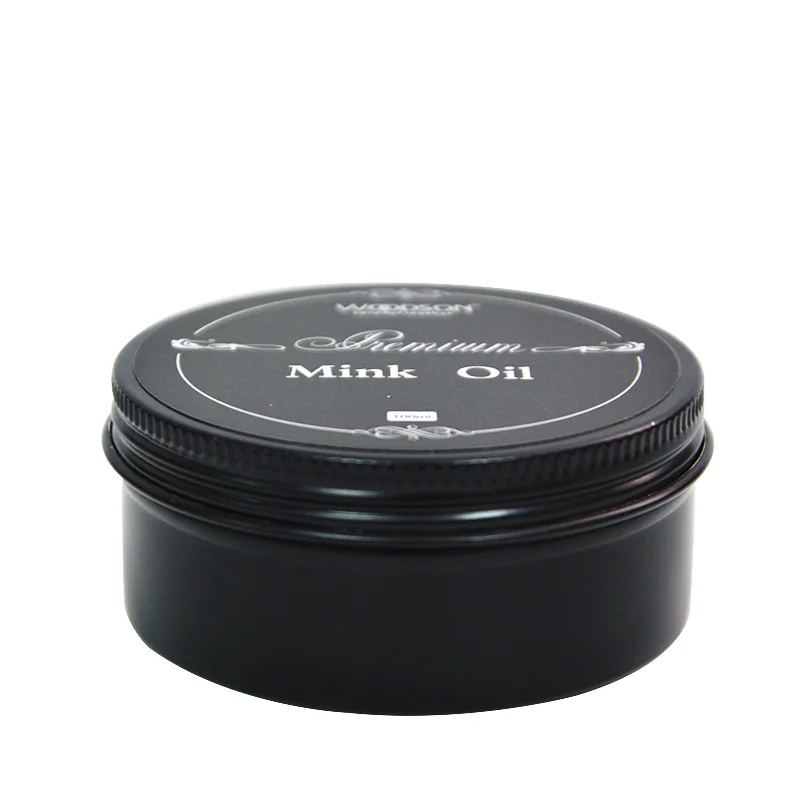 Nourishing Softening Tanned Leather Care Wax Solid Mink Oil Balm Furniture Repair Protective Salve