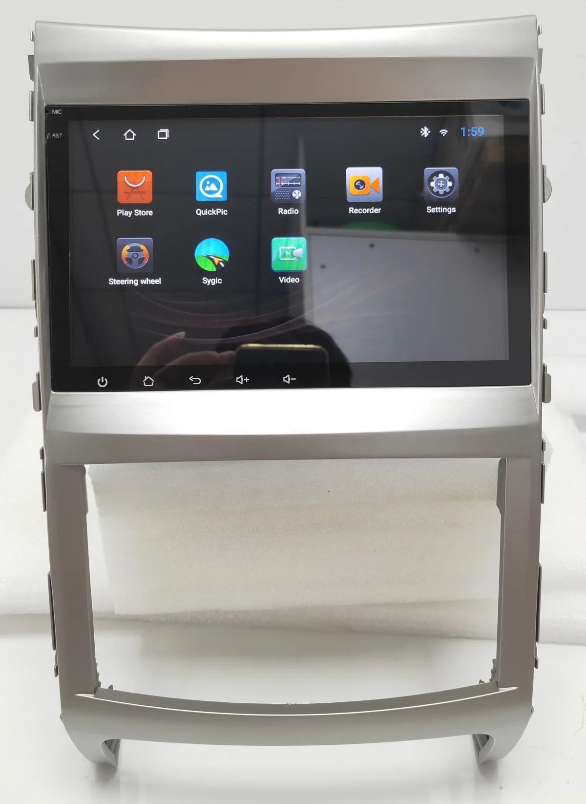 Capacitive touch screen car stereo with gps Android 10 system car radio for Hyundai ix55/veracruz