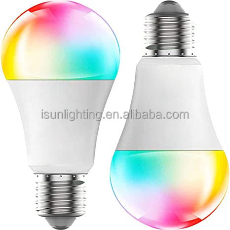 Smart RGB CCT Bulb Light 9W 12W 15W E27 E26 Tuya wifi beacon smart control A60 A70 bulb light