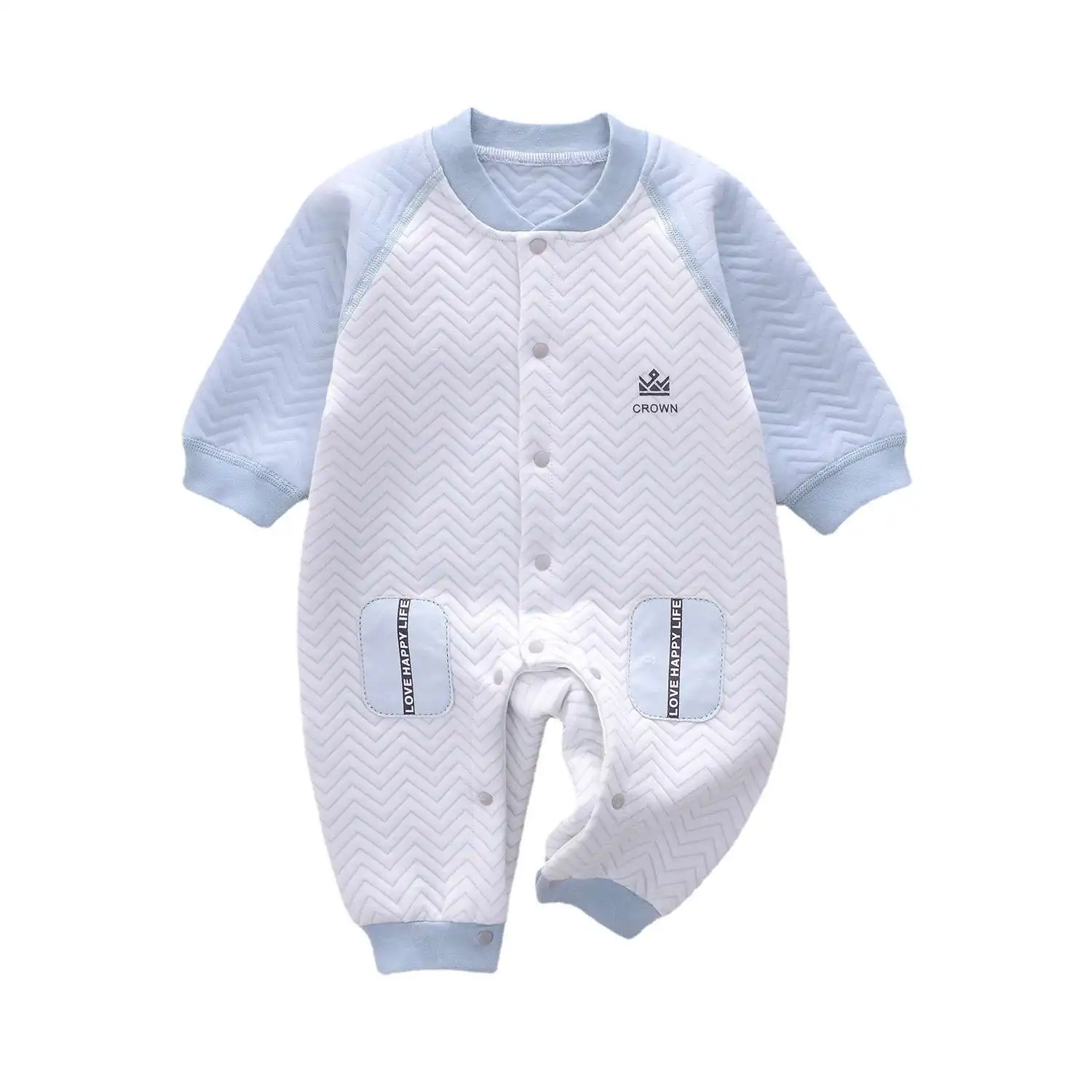 Newborn babyclothes organic cotton baby romper