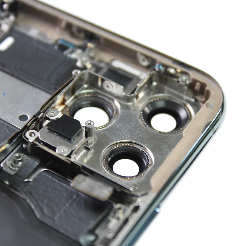Задний корпус для iPhone 11 11Pro Max стеклянный полная крышка аккумулятора с мелкими