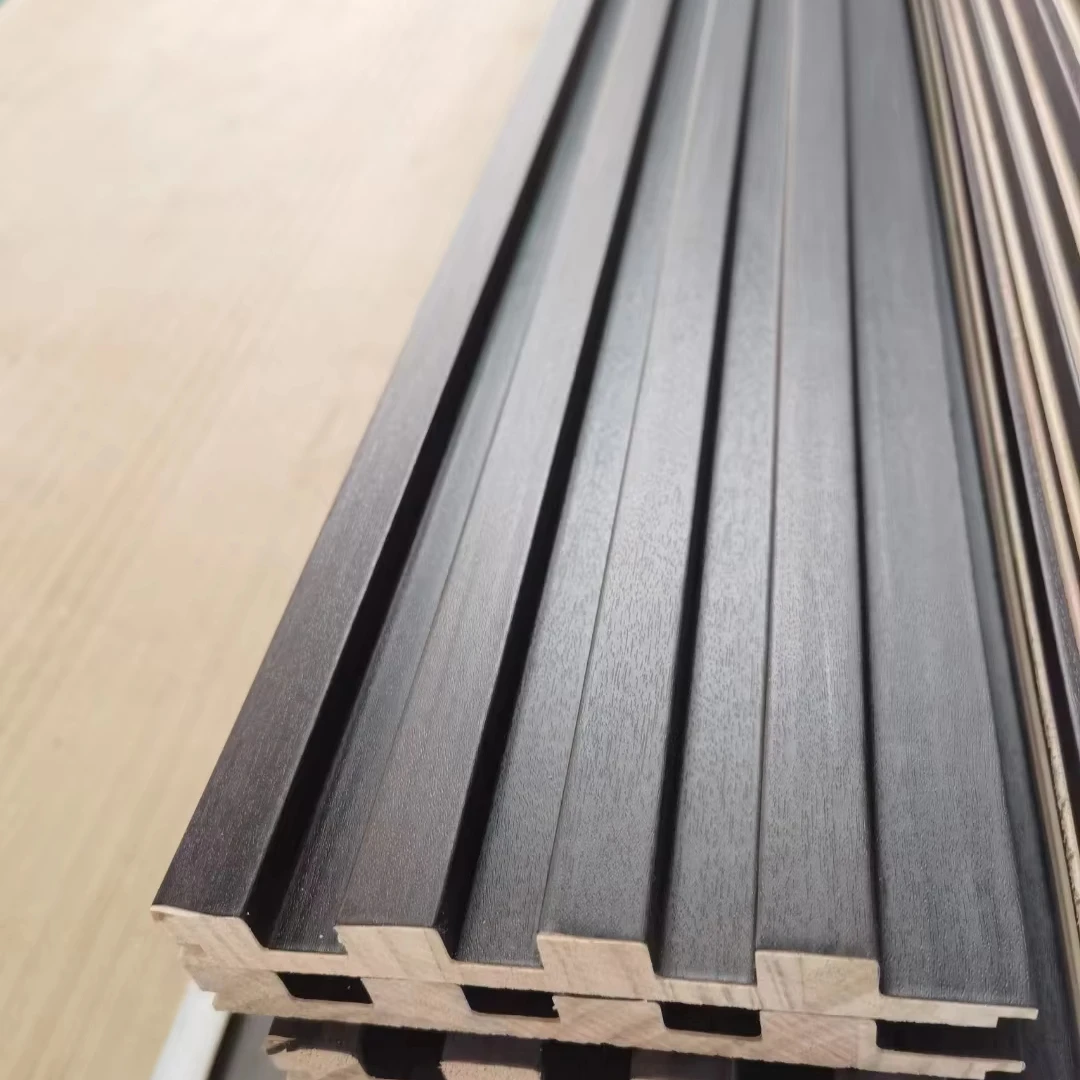 Wpc wall panel board grille solid wpc wall panel half covered wpc wall panel building materials