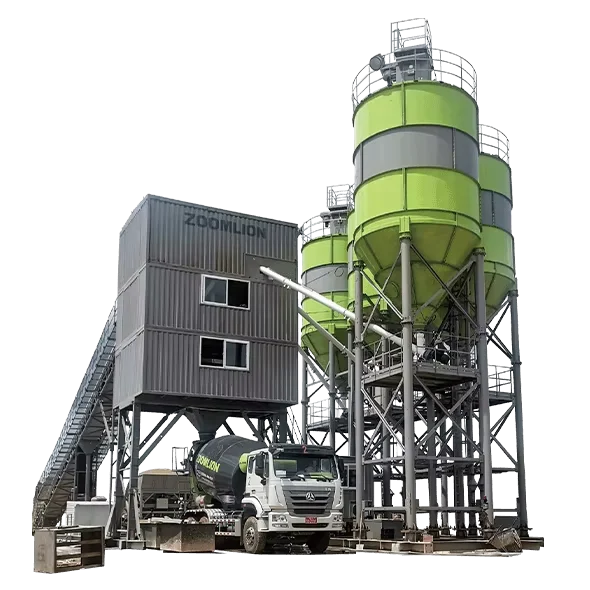 zoomlion concrete pump   HZS120R(Belt)  high quality 120 m3/h  Batching Plants