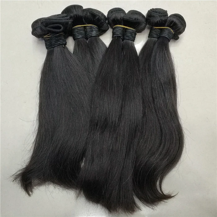 Lestfly  wholesale 10A unprocessed Full brazilian Virgin hair One Donor Cuticle Aligned silky straight Hair extension