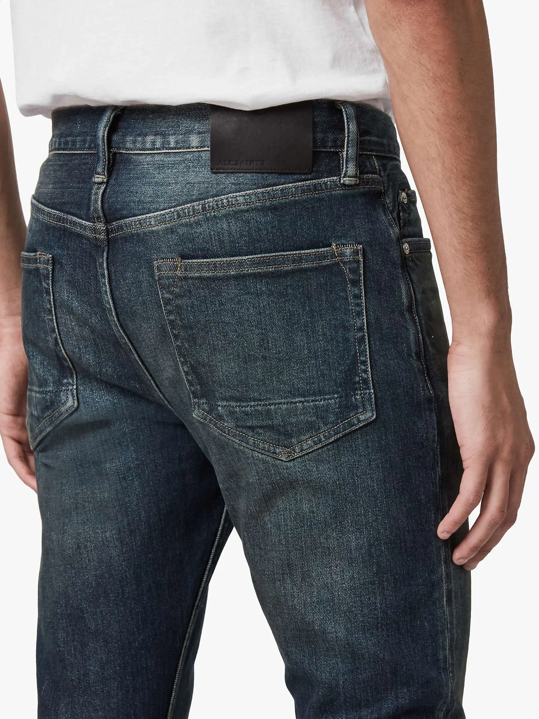 Patch Denim Jeans Ripped Pants High Street Hip Hot Men Jeans Print New Men Boy Monkey Casual Quantity Cotton Spandex Pocket Fade