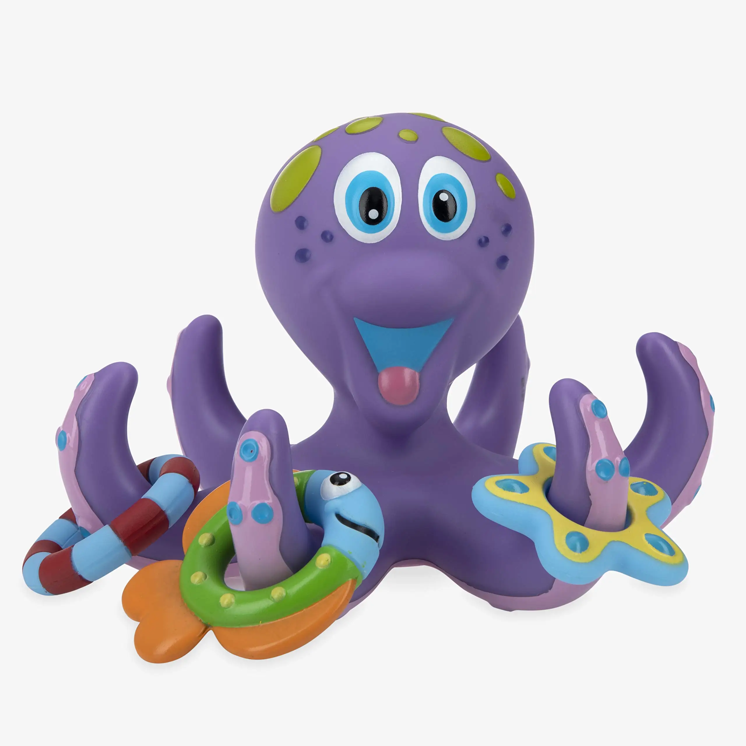 2023 new floating octopus set circle boys and girls bathing swimming baby bath toys
