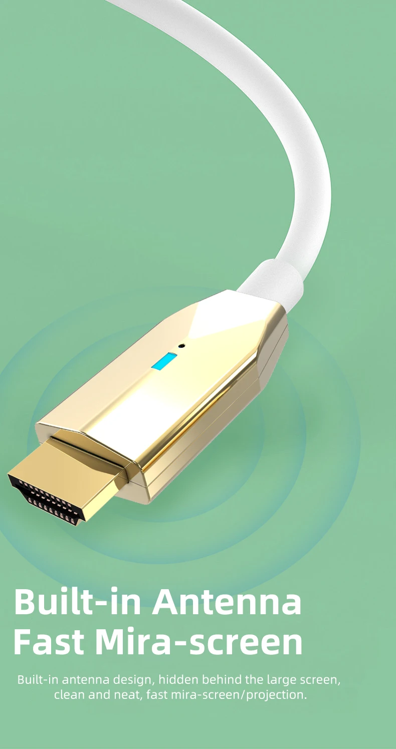 1080P HDMI Wireless Transmitter Receiver Display Dongle Extender AV Adapter for Laptop TV Projector Monitor