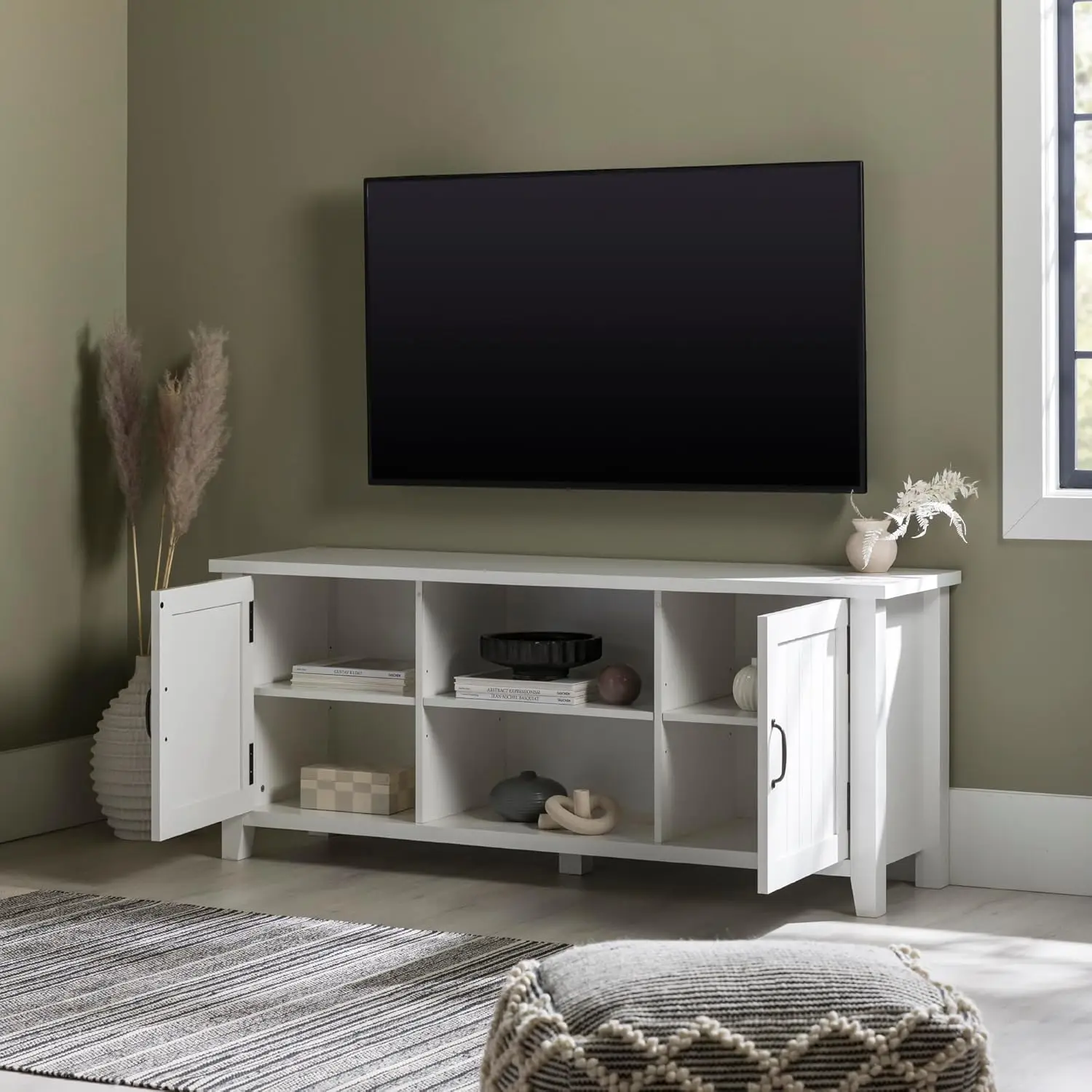 Old style decoration, antique TV station, living room furniture, wooden design, TV cabinet