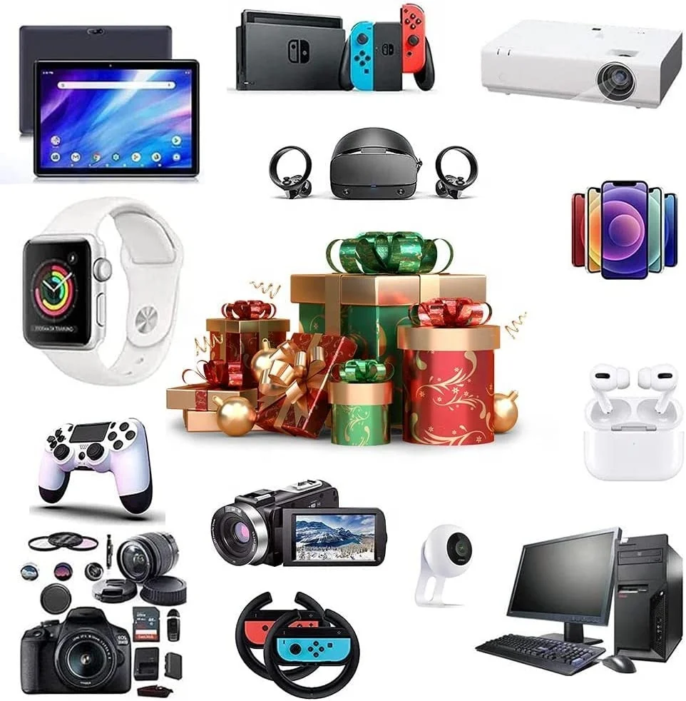 Halloween Sale 3C Electronics Lucky Mystery Boxes Novelty Gifts Party Toys May Receive Smart Watches Tablet PC Mobile Phones