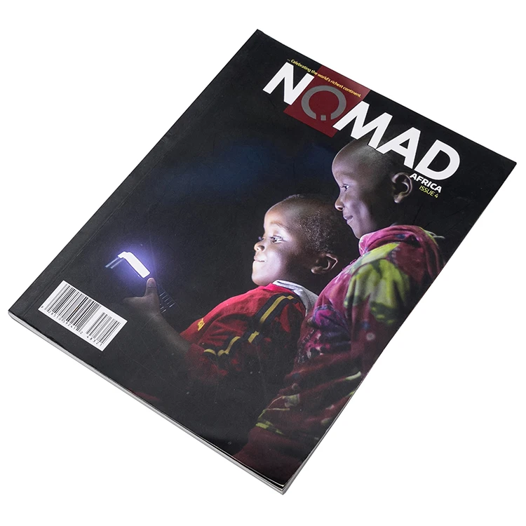 Bulk Offset Printing Glossy brochure booklet Magazine printing