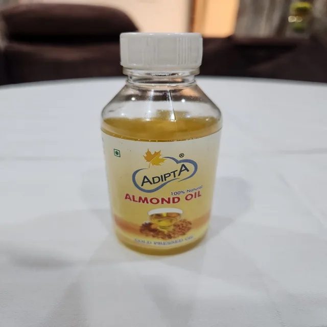 Low moq Wholesale Price Pure Oganic Best Grade Almond Oil From Indian Manufacturer
