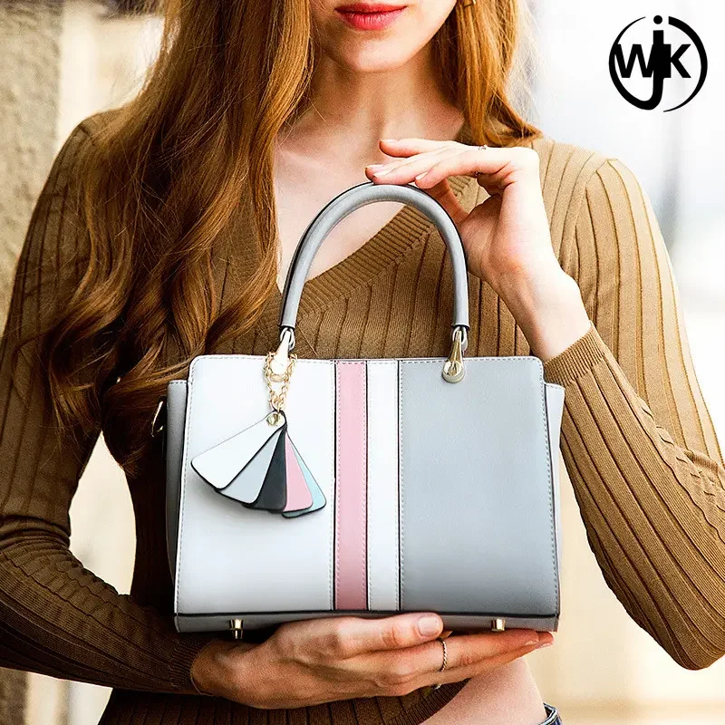 factory custom fashion trendy designer high quality quilted craft hand leather shoulder messenger bags tote bags