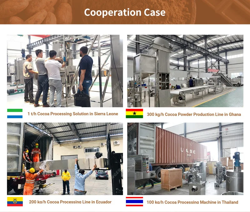 Low Fat Cocoa Powder Production Line Solution Provider Alkalized Cocoa Powder Making Machine Manufacturing