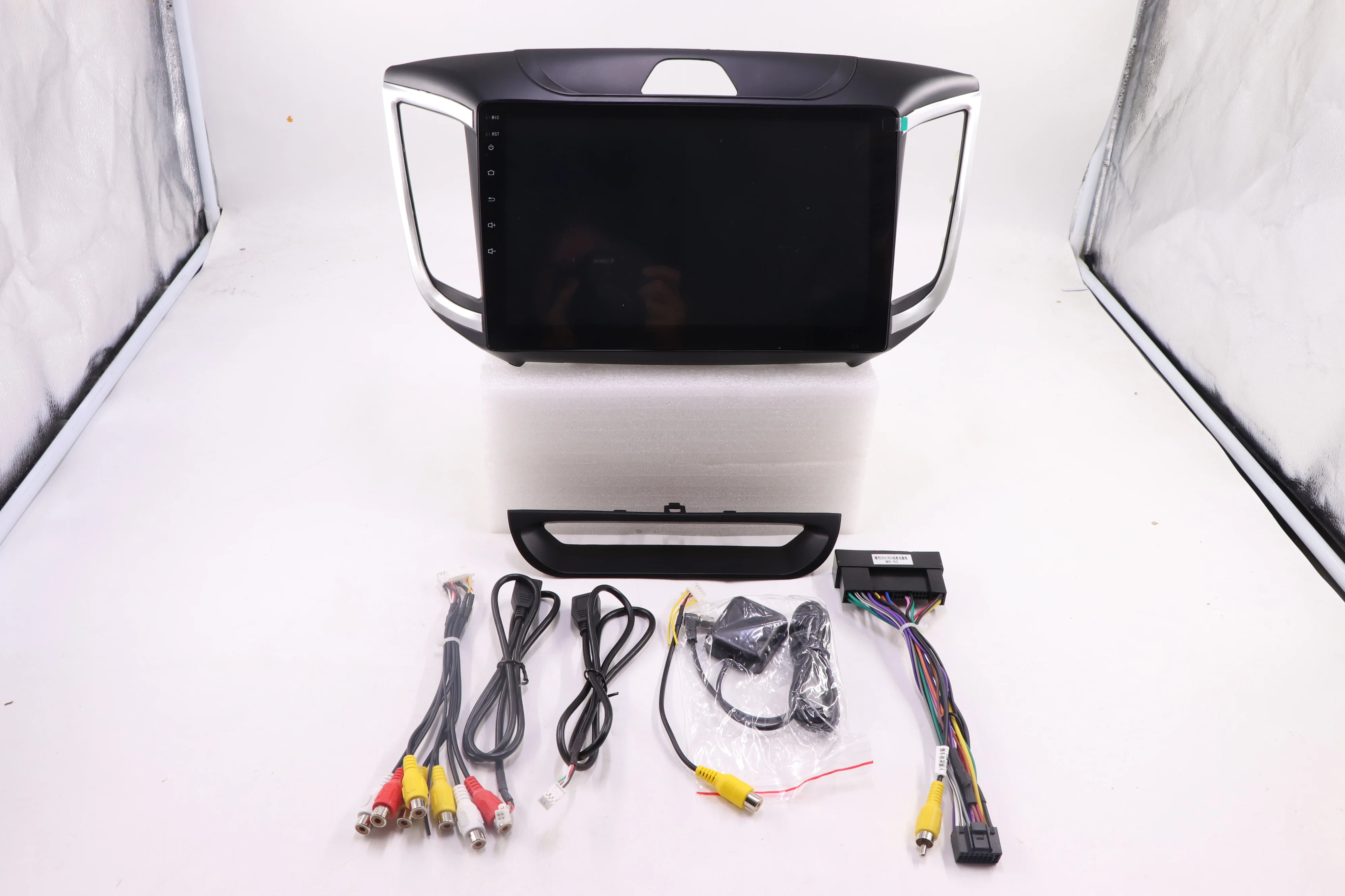 Мультимедийный плеер на Android 10 автомобильный DVD-плеер 1 дюйма с GPS 64 ГБ 128 камерой заднего вида Carplay для Hyundai IX25 2014-2018