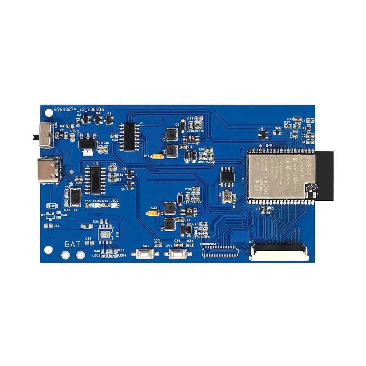 9.7-inch and 13.3-inch Parallel Screen Test Board Development Kit, EPDiy