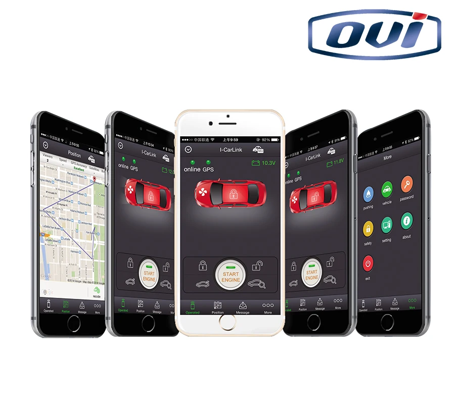 2023 Luxury PKE keyless entry System with BT Smartphone app Car alarms GPS Tracking One Key Start Suit For Mercedes Benz