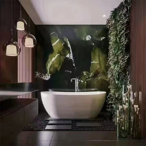 Dark Green 2cm  Avocatus Quartzite For Kitchen Counter Top Wall Tiles