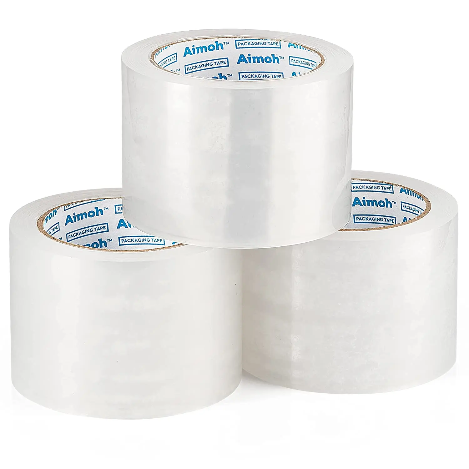 China sample 72 Rolls Clear Packing Packaging Tape 3 Inch x 330ft 2.0 Mil Thick