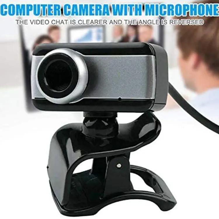 Widely compatible pc hd webcam with microphone