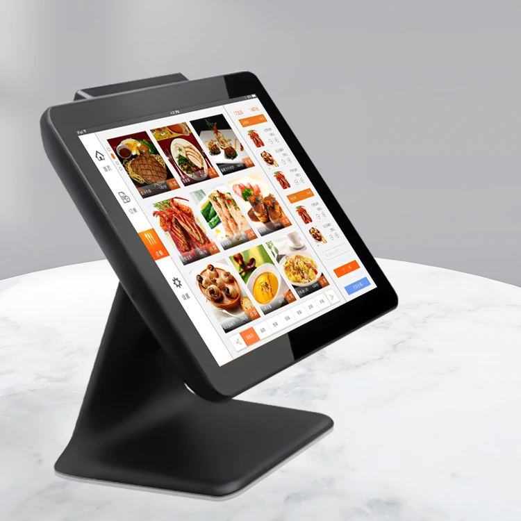 Windows Pos Tablet All In One Touch Screen Restaurant Supermarket J1900 Point of sales System