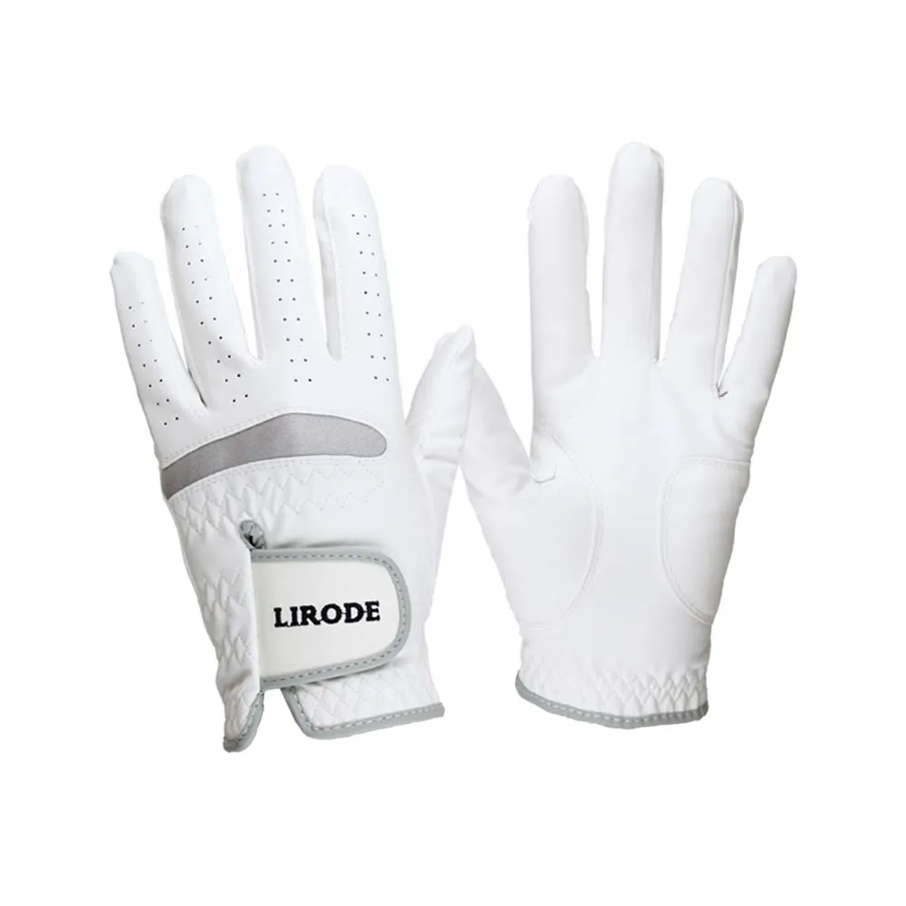 Custom Logo Best Soft 100% AAA Cabretta Leather Waterproof Left Handed Golf Glove Personalised Golf Gloves For Men Women